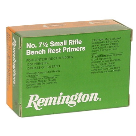 Remington Small Rifle Bench Rest Primers #7-1/2 - FADAOfHOPE AMMO